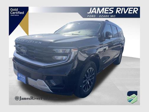 Black Metallic 2025 Ford Expedition Platinum