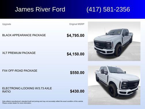 Oxford White 2025 Ford F-250 XLT
