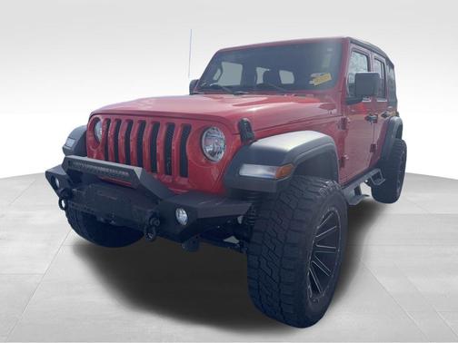 Firecracker Red Clearcoat 2022 Jeep Wrangler Unlimited Sport