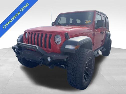 Firecracker Red Clearcoat 2022 Jeep Wrangler Unlimited Sport