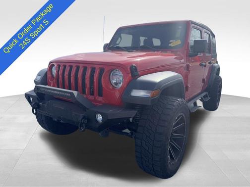 Firecracker Red Clearcoat 2022 Jeep Wrangler Unlimited Sport