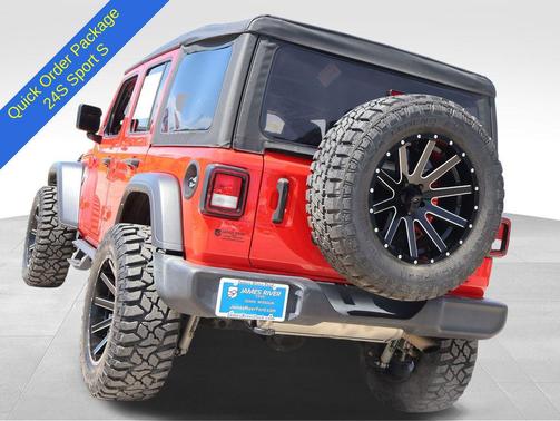 Firecracker Red Clearcoat 2022 Jeep Wrangler Unlimited Sport