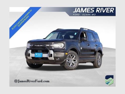Shadow Black 2025 Ford Bronco Sport Big Bend