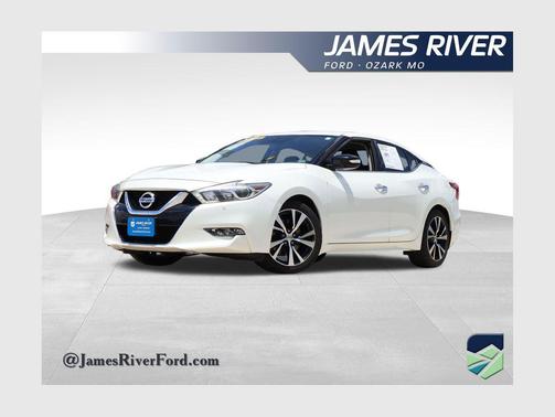 Pearl White 2018 Nissan Maxima 3.5 SV
