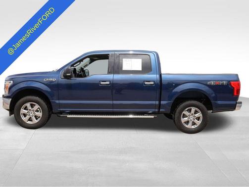 Blue Metallic 2020 Ford F-150 XLT