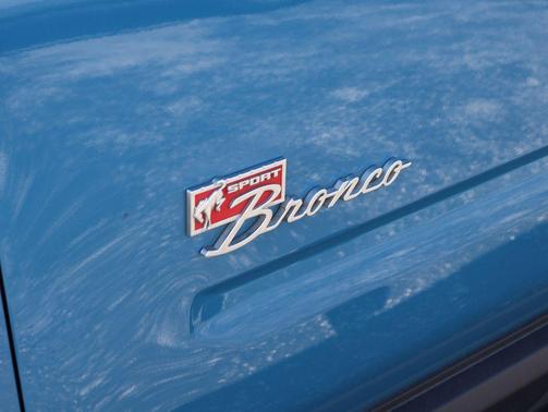 Peak Blue 2023 Ford Bronco Sport Heritage Limited