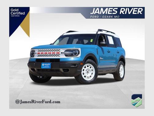 Peak Blue 2023 Ford Bronco Sport Heritage Limited