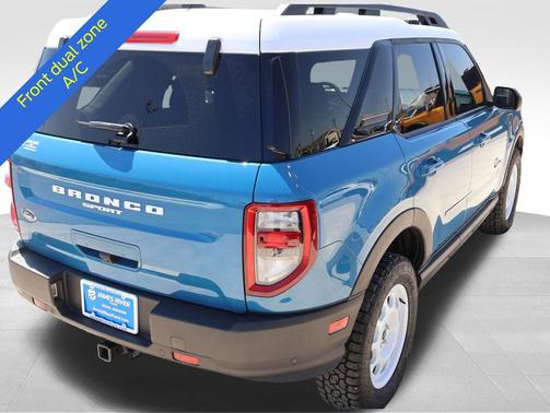 Peak Blue 2023 Ford Bronco Sport Heritage Limited
