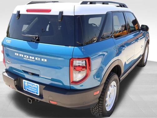Peak Blue 2023 Ford Bronco Sport Heritage Limited