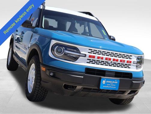 Peak Blue 2023 Ford Bronco Sport Heritage Limited