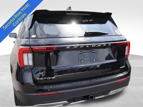 Agate Black Metallic 2026 Ford Explorer Active