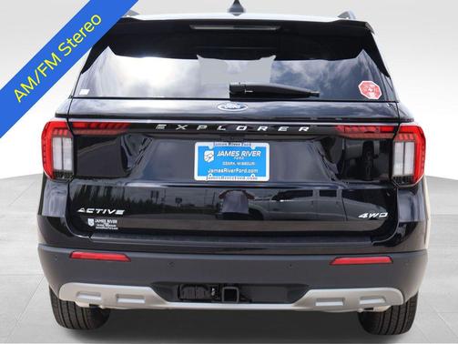 Agate Black Metallic 2026 Ford Explorer Active