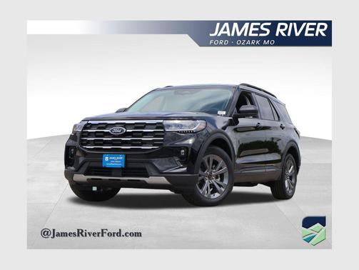 Agate Black Metallic 2026 Ford Explorer Active