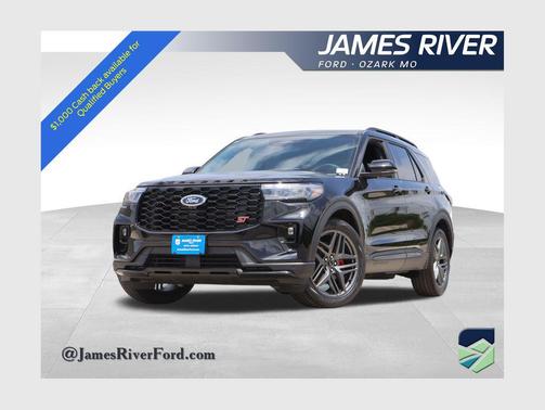Agate Black Metallic 2026 Ford Explorer ST