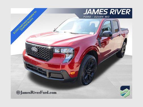 Ruby Red Metallic Tinted Clearcoat 2026 Ford Maverick XLT
