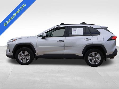 Silver Sky Metallic 2023 Toyota RAV4 Hybrid XLE
