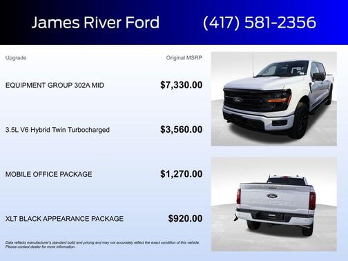Oxford White 2026 Ford F-150 XLT