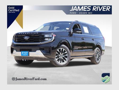 Black Metallic 2025 Ford Expedition Max Platinum