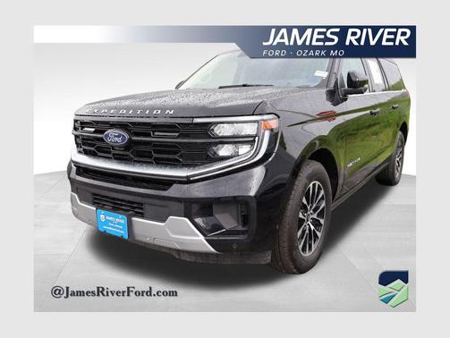 Black Metallic 2025 Ford Expedition Max Platinum