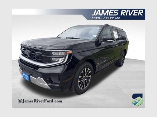 Black Metallic 2025 Ford Expedition Max Platinum