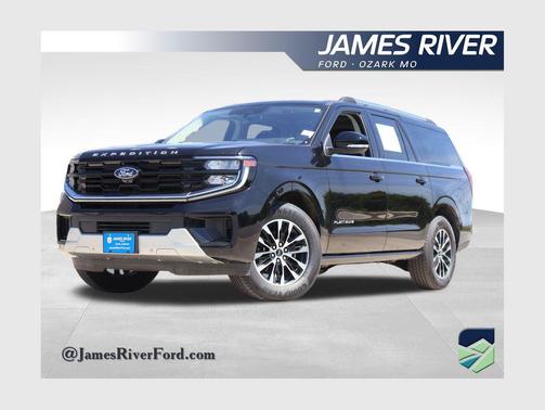 Black Metallic 2025 Ford Expedition Max Platinum
