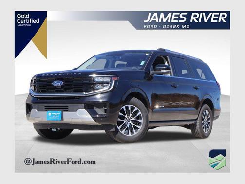 Black Metallic 2025 Ford Expedition Max Platinum