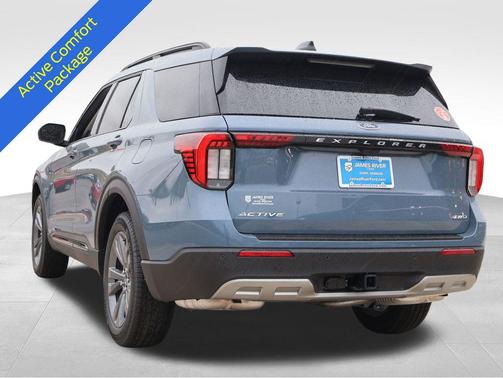 Vapor Blue Metallic 2026 Ford Explorer Active w/200A Pkg