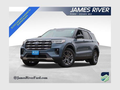 Vapor Blue Metallic 2026 Ford Explorer Active w/200A Pkg