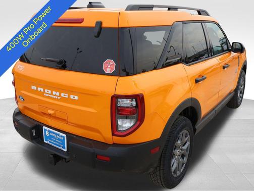 Orange Fury Metallic Tri-Coat 2026 Ford Bronco Sport Big Bend