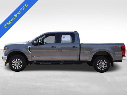 Gray Metallic 2022 Ford F-350 Lariat