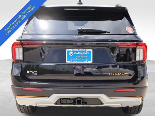 Agate Black Metallic 2026 Ford Explorer Tremor