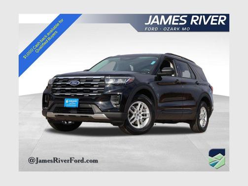 Agate Black Metallic 2026 Ford Explorer Active