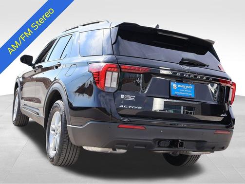 Agate Black Metallic 2026 Ford Explorer Active