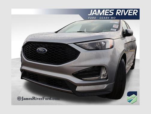 Silver Metallic 2022 Ford Edge ST Line