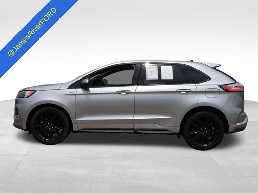 Silver Metallic 2022 Ford Edge ST Line