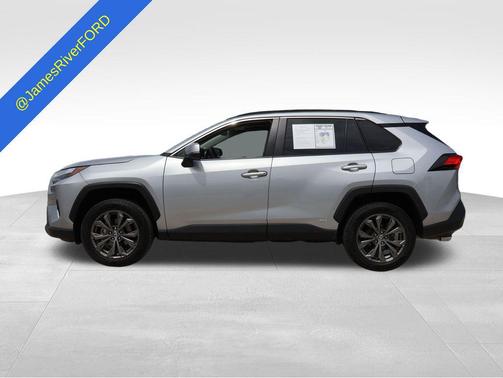 Silver Sky Metallic 2024 Toyota RAV4 Hybrid XLE Premium