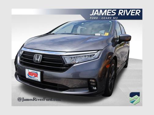 Gray 2023 Honda Odyssey Elite
