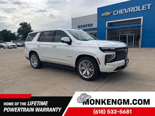 Iridescent Pearl Tricoat 2025 Chevrolet Tahoe High Country