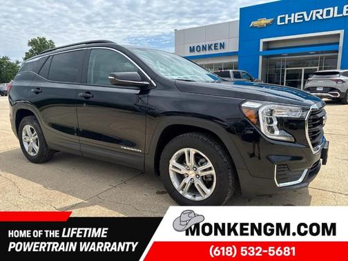Ebony Twilight Metallic 2023 GMC Terrain SLE