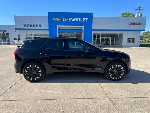 Black 2025 Chevrolet Blazer EV RS