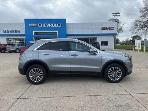 Silver Metallic 2025 Cadillac XT4 Premium Luxury