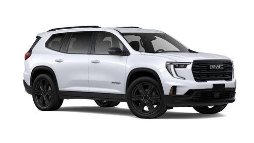 Glacier White 2026 GMC Acadia Elevation