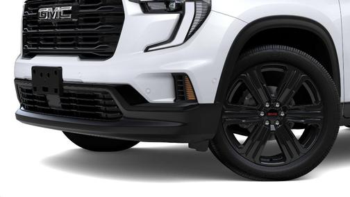 Glacier White 2026 GMC Acadia Elevation