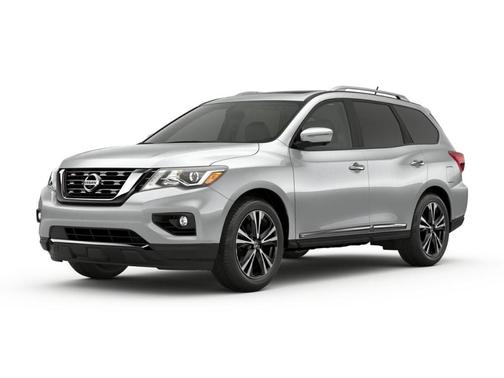 Gun Metallic 2017 Nissan Pathfinder Platinum