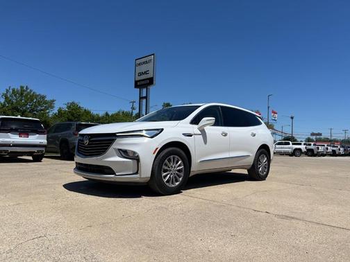 Summit White 2023 Buick Enclave Essence