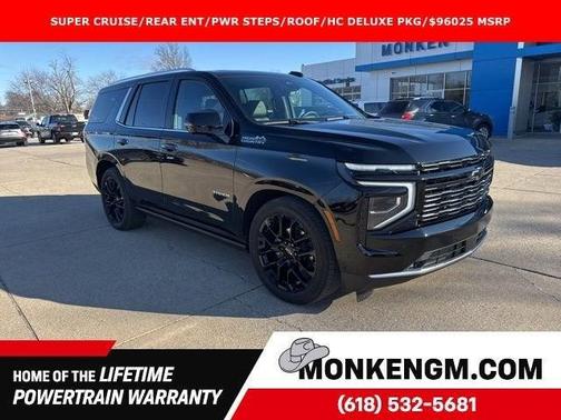 Black 2025 Chevrolet Tahoe High Country
