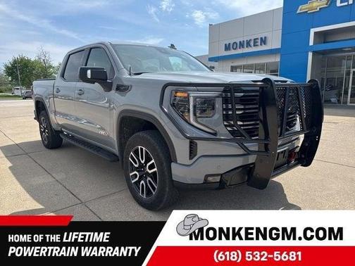 Gray 2025 GMC Sierra 1500 AT4