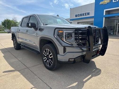 Gray 2025 GMC Sierra 1500 AT4