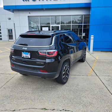 Black 2017 Jeep Compass Limited