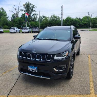 Black 2017 Jeep Compass Limited